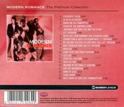 Modern Romance - The Platinum Collection (2006) Lossless