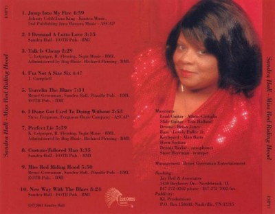 Sandra Hall - Miss Red Riding Hood (2001) Lossless