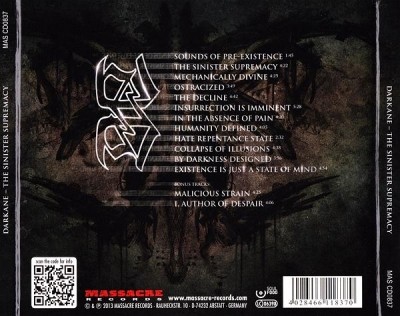 Darkane - The Sinister Supremacy (2013) [Limited Ed.] (Lossless + Mp3)