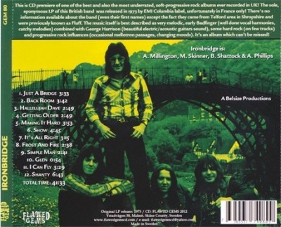 Ironbridge - Ironbridge 1973 (Flawed Gems 2012) Lossless