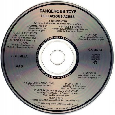 Dangerous Toys - Hellacious Acres (1991) Lossless