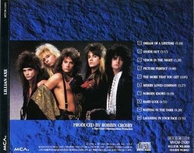 Lillian Axe - Lillian Axe 1988 (Victor/Japan 1992) Lossless