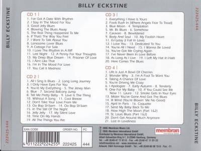 Billy Eckstine - I Ain't Like That [Quadromania 4 CD] (2005) Lossless+Mp3