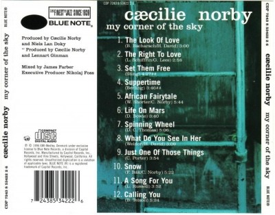 Caecilie Norby - My Corner of the Sky (1996) Lossless+Mp3