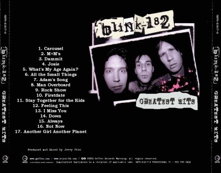 Blink-182 - Greatest Hits (2005) (Lossless + MP3)