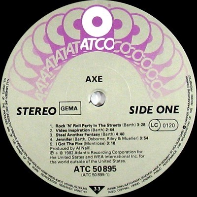 Axe - Offering 1982 (Vinyl Rip 24/192) Lossless