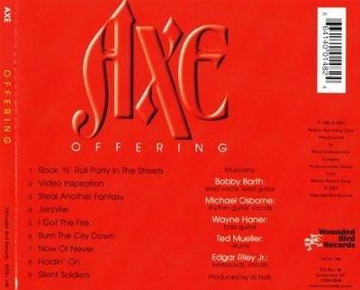 Axe - Offering 1982 (Wounded Bird/Rhino 2003) Lossless