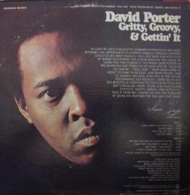 David Porter - Gritty, Groovy, And Gettin It (1970)