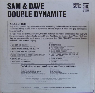 Sam & Dave - Double Dynamite (1966)