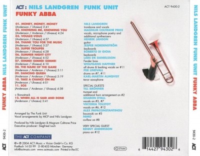 Nils Landgren Funk Unit - Funky ABBA (2004) Lossless