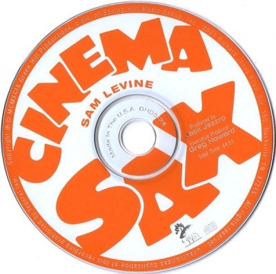 Sam Levine - Cinema Sax (1999)