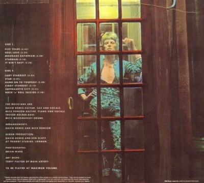 David Bowie - The Rise and Fall of Ziggy Stardust And The Spiders From Mars 1972 (Universal/EMI, Japan SHM-CD 2009) Lossless