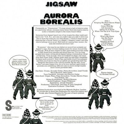Jigsaw - Aurora Borealis (1972)
