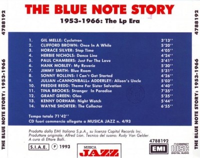 VA - The Blue Note Story (1953-1966- The LP Era) 1993