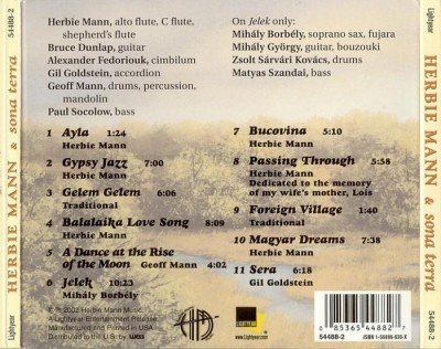 Herbie Mann & Sona Terra - Eastern European Roots (2002) Lossless+Mp3