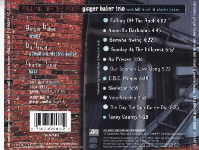 Ginger Baker Trio - Falling off the Roof (1996) Lossless