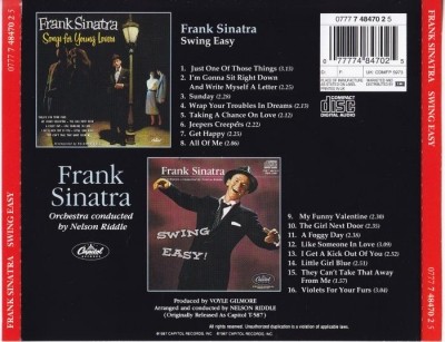 Frank Sinatra - Swing Easy! (1987) Lossless+Mp3