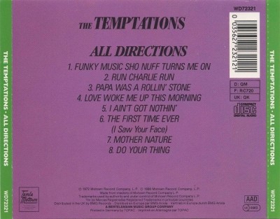 The Temptations - All Directions (1972) Lossless