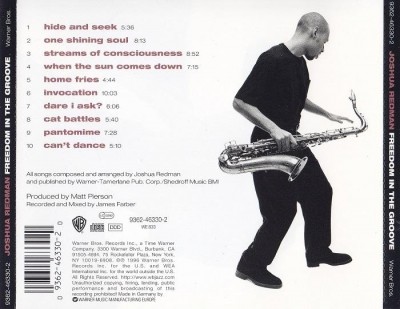 Joshua Redman - Freedom in the Groove (1996) Lossless+Mp3