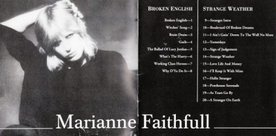 Marianne Faithfull - Broken English / Strange Weather 1979/1987 (Islands Rec. 1995) Lossless