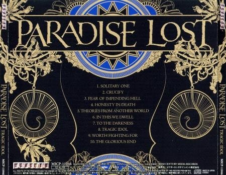 Paradise Lost - Tragic Idol (Japanese Edition) 2012 (Lossless)