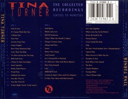 Tina Turner - The Collected Recordings: Sixties To Nineties [3CD] (1994) (Lossless + MP3)