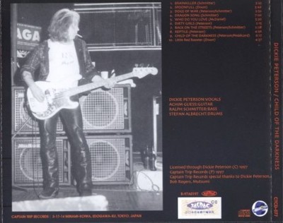 Dickie Peterson - Child of the Darkness 1997 (Captain Trip/Japan) Lossless