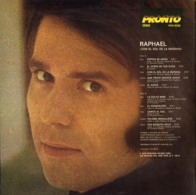 Raphael - Con El Sol De La Manana (1976)