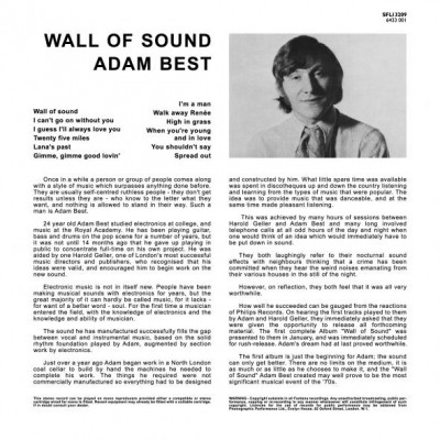 Adam Best - Wall of Sound (1970)