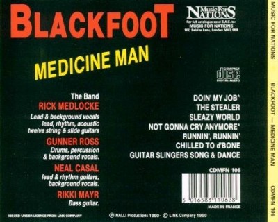 Blackfoot - Medicine Man (1990) Lossless