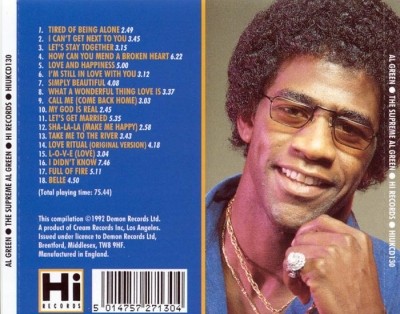 Al Green - The Supreme Al Green (1992)