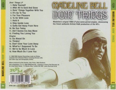 Madeline Bell - Doin'Things (1969/2004)