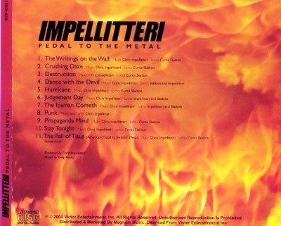 Impellitteri - Pedal To The Metal (2004) Lossless