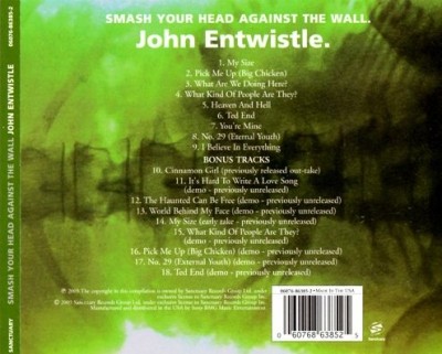 John Entwistle - Smash Your Head Against The Wall 1971 (Sanctuary 2005) Lossless