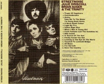 Julie Driscoll, Brian Auger & The Trinity - Streetnoise 1969 (Castle Music 2004) Lossless+MP3