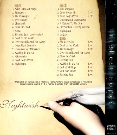 Nightwish - Highest Hopes: The Best Of Nightwish [2CD] (2005) (Lossless + MP3)