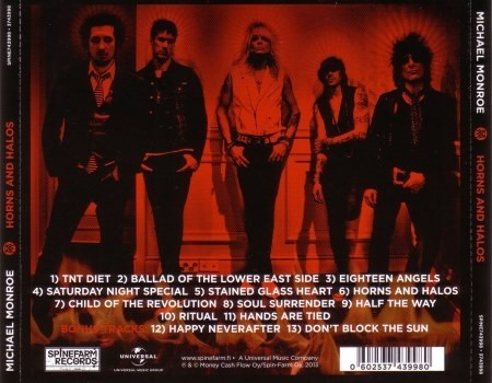 Michael Monroe - Horns and Halos [Special Edition] (2013) (Lossless)