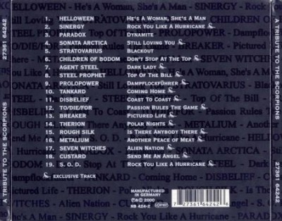 VA [Various Artists] - A Tribute To The Scorpions (2000) (Lossless + MP3)