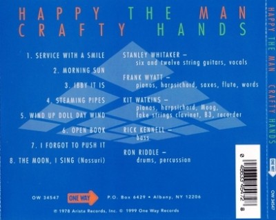 Happy The Man - Crafty Hands 1978 (Arista 1999) Lossless