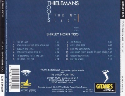 Toots Thielemans - For My Lady (1991) Lossless+Mp3