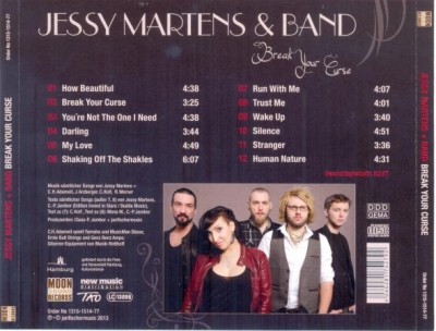 Jessy Martens & Band - Break Your Curse (2013)