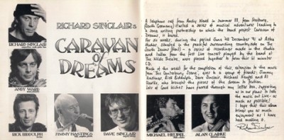 Richard Sinclair's Caravan Of Dreams - Richard Sinclair's Caravan of Dreams (1992) Lossless