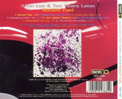 Alvin Lee And Ten Years Later - Rocket Fuel 1978 (Repertoire 2000) Lossless