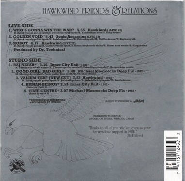 Hawkwind - Friends And Relations (2002) Lossless