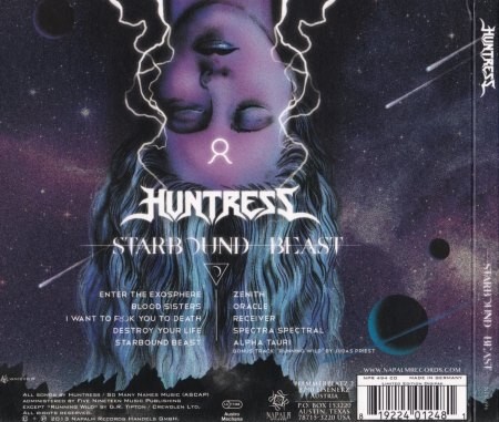 Huntress - Starbound Beast (2013) (Lossless)