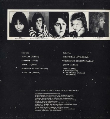 Cirkus - One (1973) (LP) (reissue 1986) (Lossless+MP3)