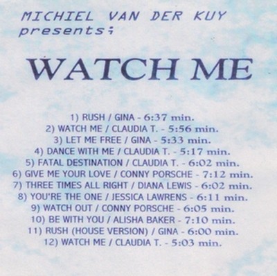 Michel Van Der Kuy - Watch Me (1991) (Lossless)