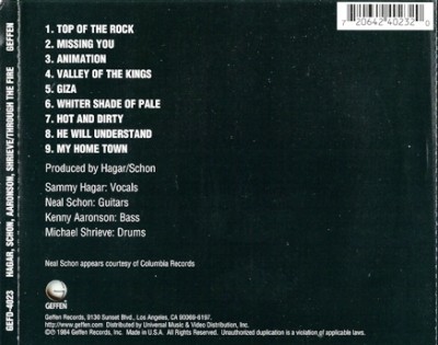 HSAS - Through The Fire (1984) Lossless