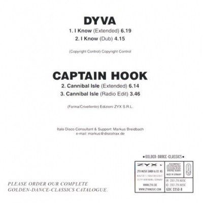 Dyva | Captain Hook - I Know | Cannibal Isle (Single) (2001) (Lossless)