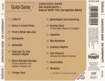 Saragossa Band - Die Superparty (1987) (Lossless)